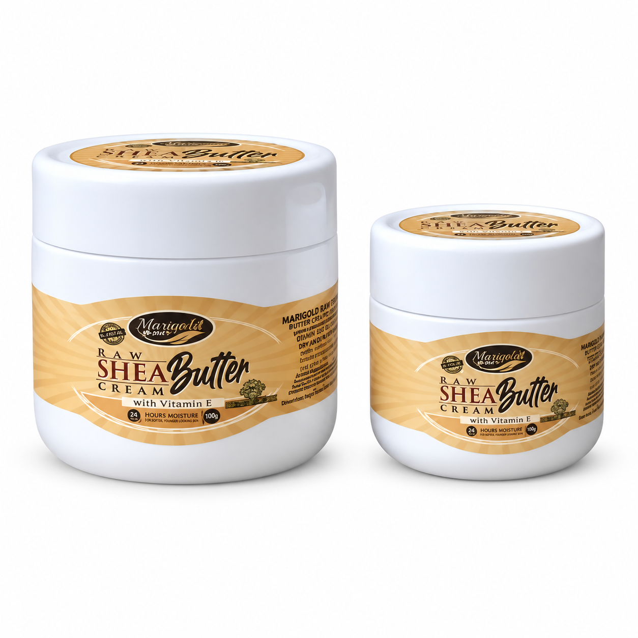 Marigold Beauty Raw Shea Butter Cream